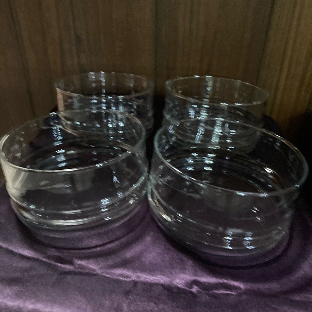 💐4 Princess House Heritage Soup/Cereal Bowls.